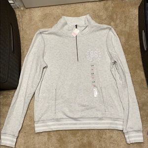 Pink Victoria’s Secret 1/4 zip pullover